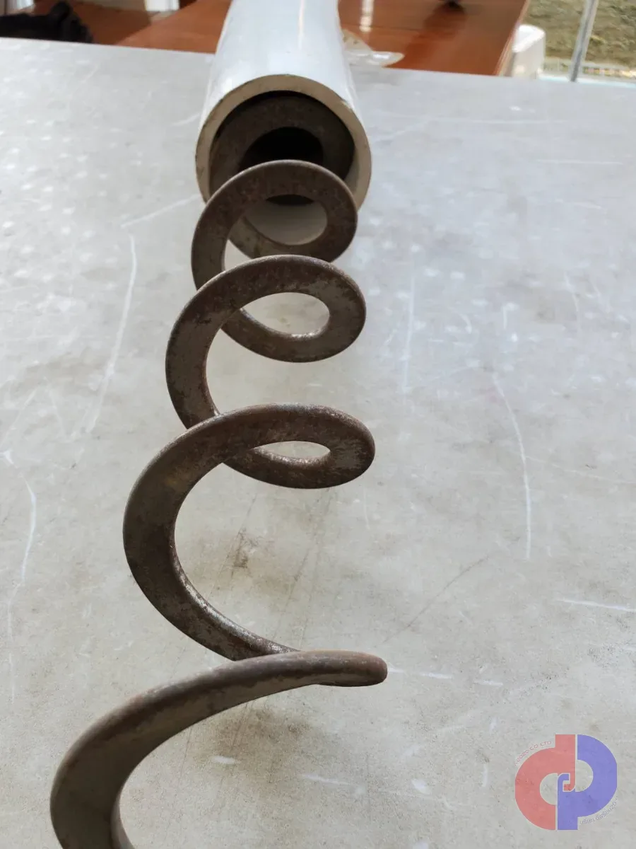 เกลียวลำเลียง (Auger) สำหรับท่อ 1.5 นิ้ว เฉพาะเกลียว-ราคาต่อเมตร