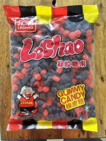 (ยกลัง 10 Kg.) เยลลี่เบอรี่แดงดำ