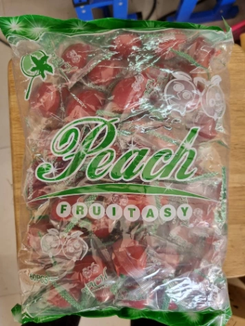 ลูกพีชแช่อิ่ม (ท้อแดง) Fruitasy 1 Kg.